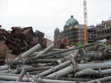 Un chantier non loin du Berliner Dom
