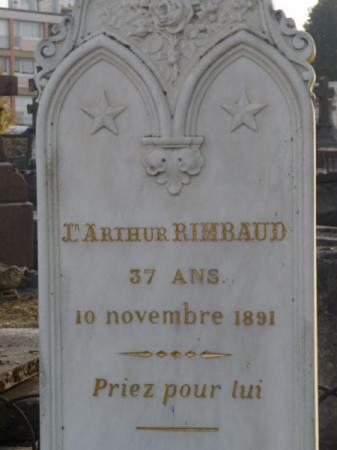 Tombe d'Arthur Rimbaud