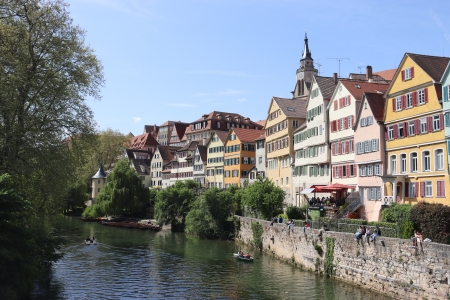 Tübingen, la ville où Hölderlin vécut 36 ans dans une tour...